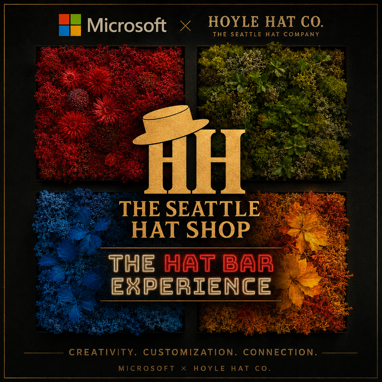 Microsoft x Hoyle Hat Co.