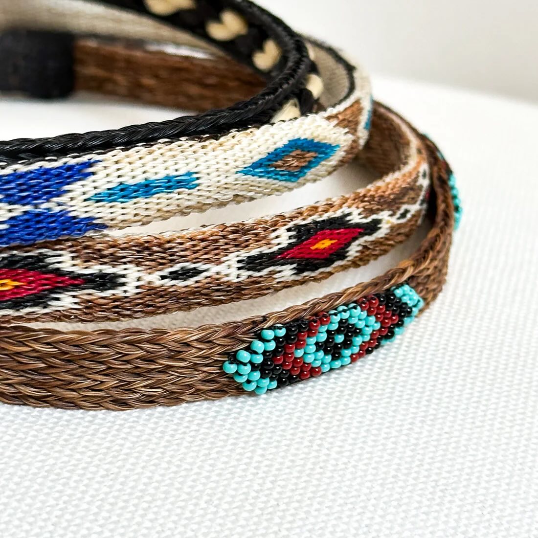 Hitched Horse Hair Bands