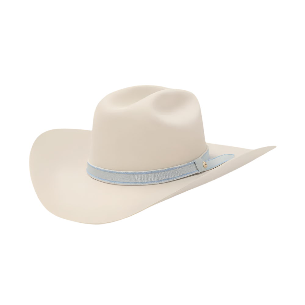 100X Premium Fur Felt Cattleman Hat display picture 3