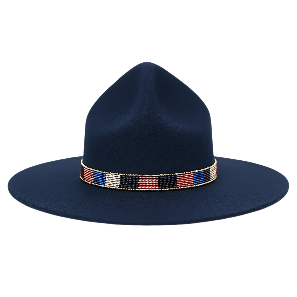 Fashion Police Campaign Hat – Handmade Sheriff Style Fedora