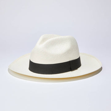 The Classic White Panama Hat - Unisex - AUTHENTIC