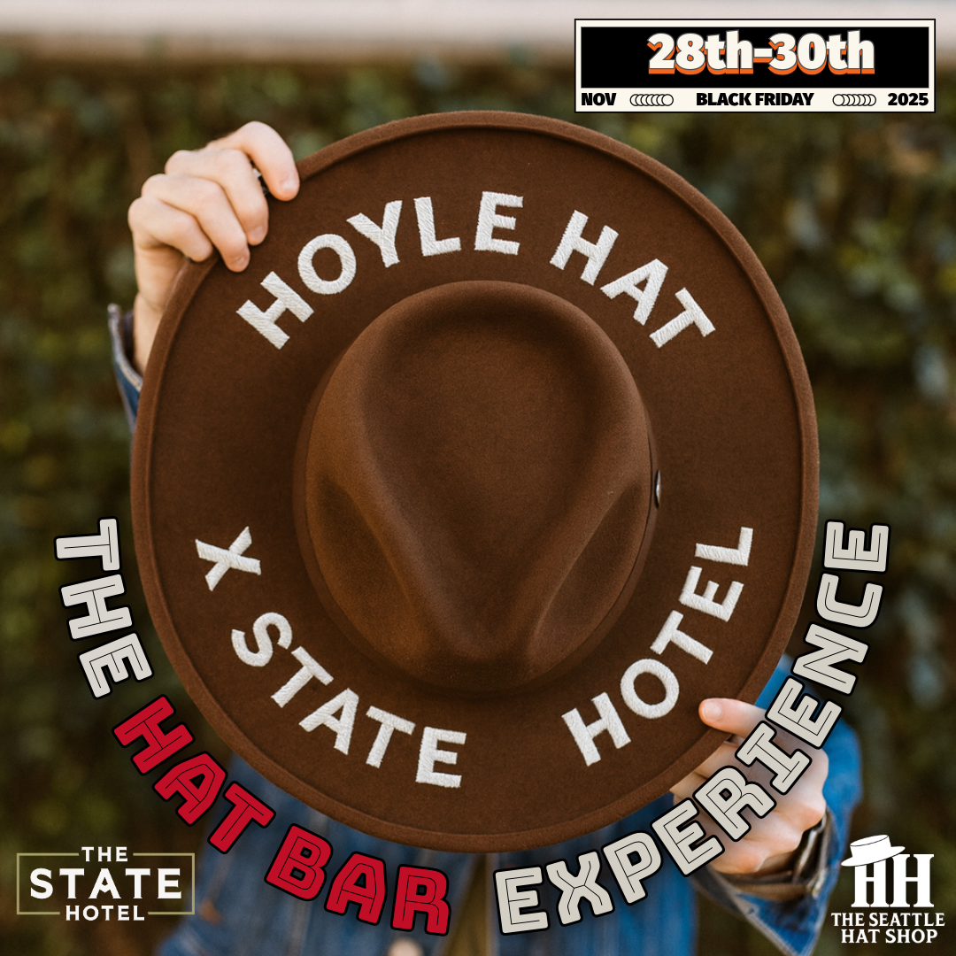 Hoyle Hat Takes Over The State Hotel for a Black Friday Pop-Up That Feels Uniquely Seattle