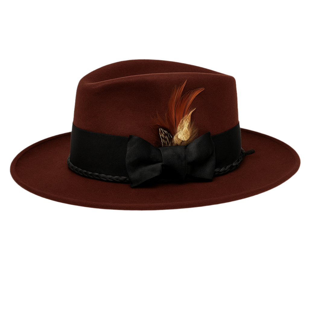The Copper Belt | 100X Rabbit Fur Fedora